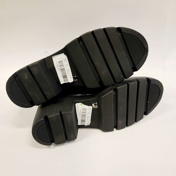 NEW Steve Madden Black Leather Colletta Zip Up Ankle Boot Size 7.5 8 8.5 9 NWT - Picture 8 of 11